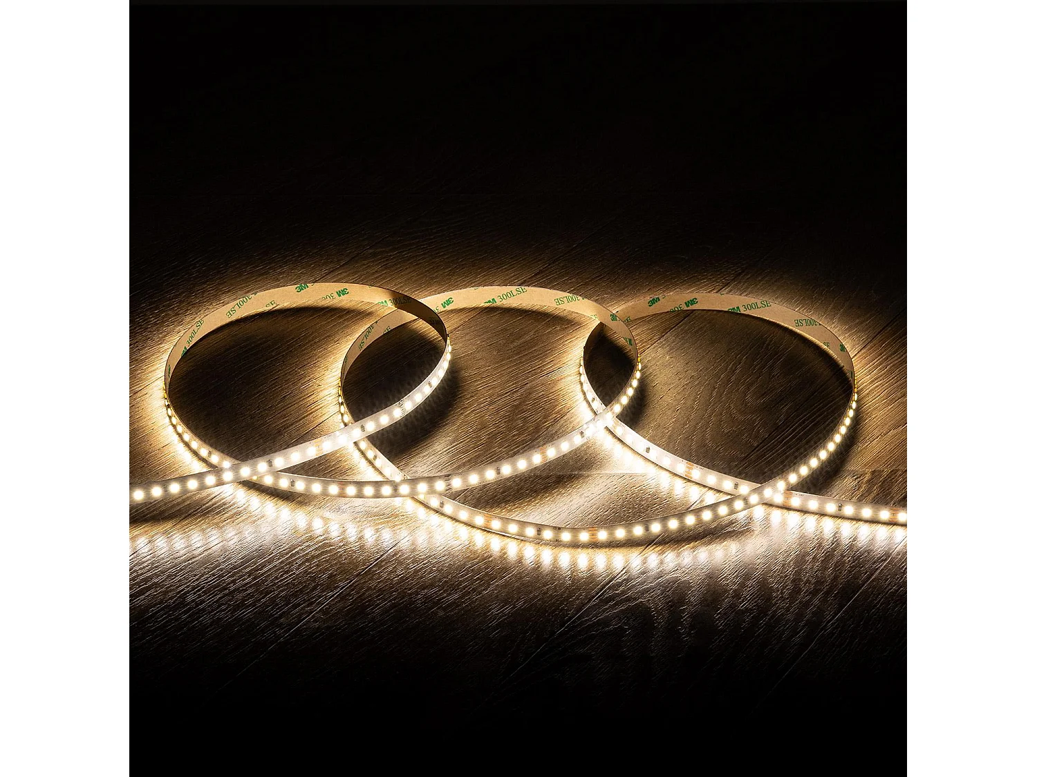 Ruban LED 24V SMD 120 LED/m BOBINE 20m Longue Distance 10W/m 1250lm/m Largeur 10mm Coupe 5cm IP20 4000K Blanc neutre