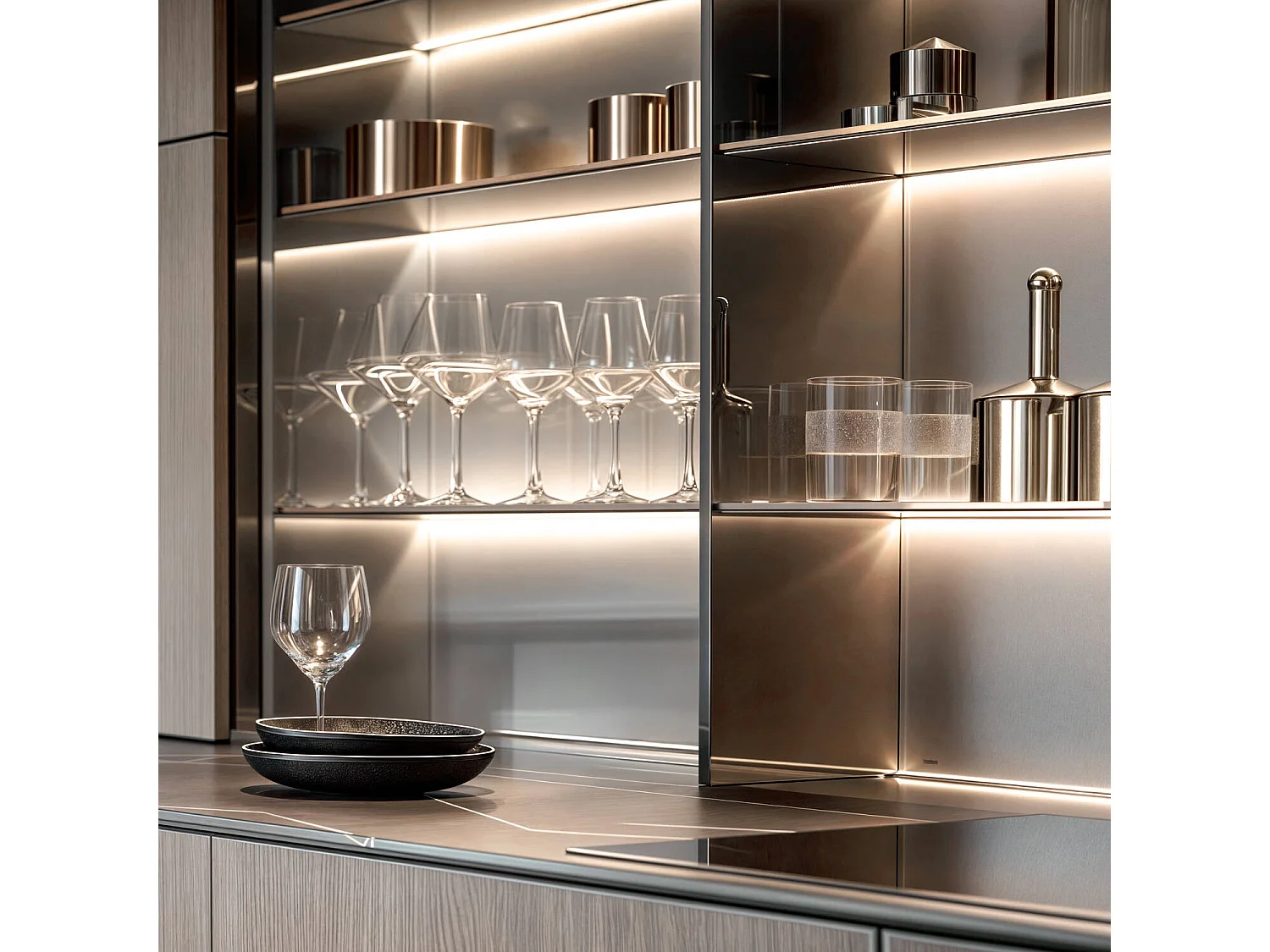 Bobina 5m Striscia LED 24V COB 385 LED/m 10W/m 1000lm/m Larga 5mm Supernarrow IP20 CRI90 Taglio 4cm 5000K Bianco Freddo