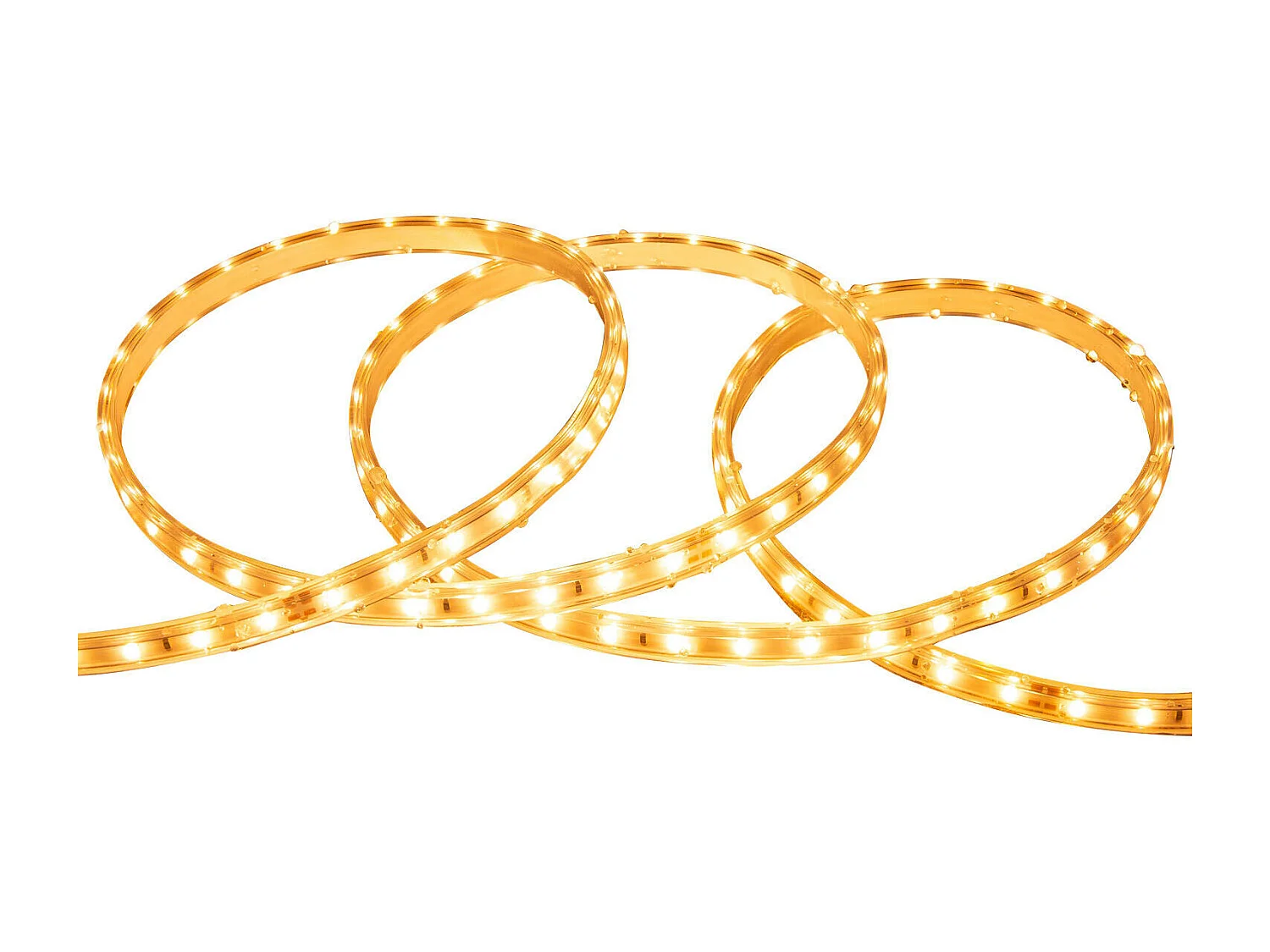 Ruban LED 220V SMD2835 60LED/m Blanc Super Chaud IP65 Largeur 12mm Coupe tous les 100cm 40 m