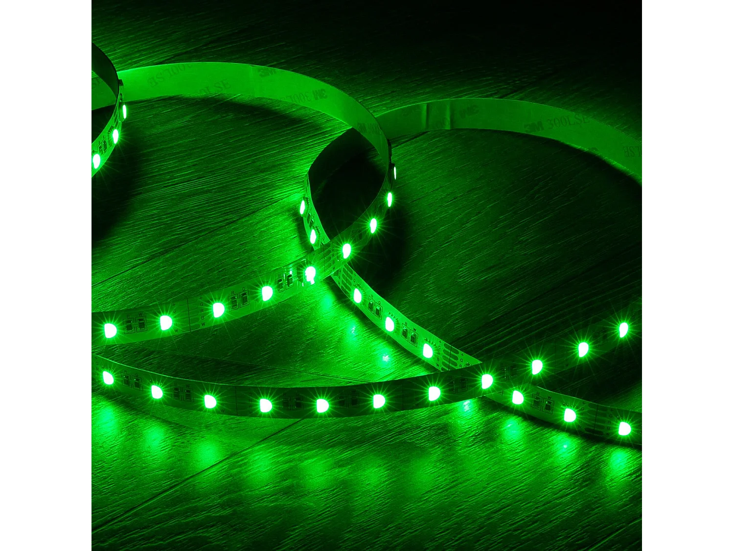 Tira LED 12V RGBW SMD 60 LED/m 5m 10W/m Ancho 12mm Corte 5cm IP20 RGBW