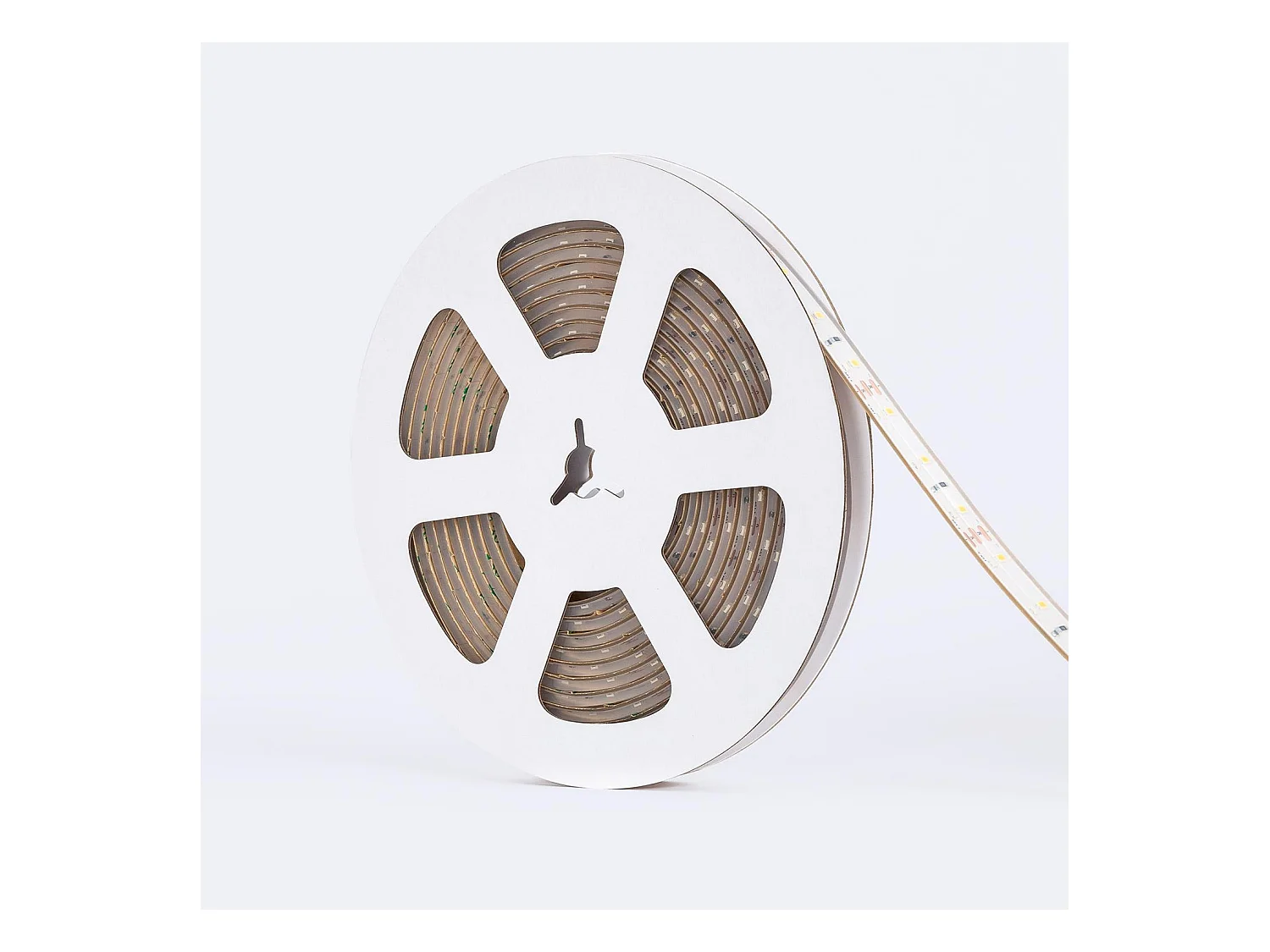 Ruban LED 12V SMD 60 LED/m 5m 5W/m 500lm/m Largeur 10mm Coupe 5cm Submersible IP68 SILICONE FLEX 4000K Blanc neutre