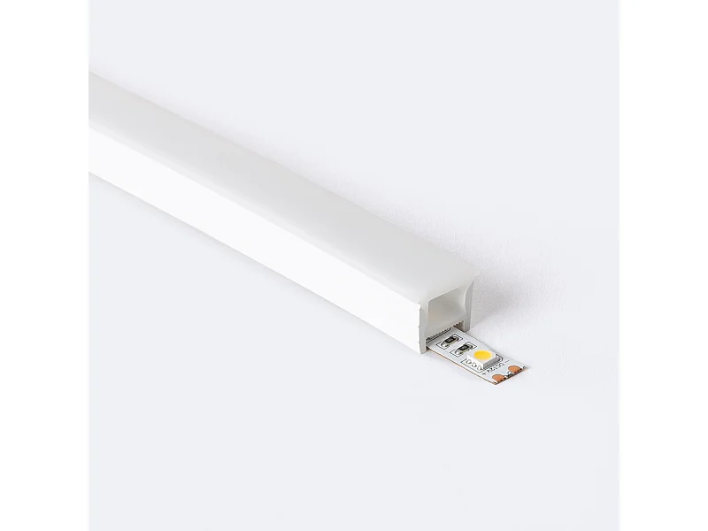 Profilo Silicone Effetto Neon SFLEX 20x16 Curva Verticale per Striscia LED IP20 fino a 12mm 2 m