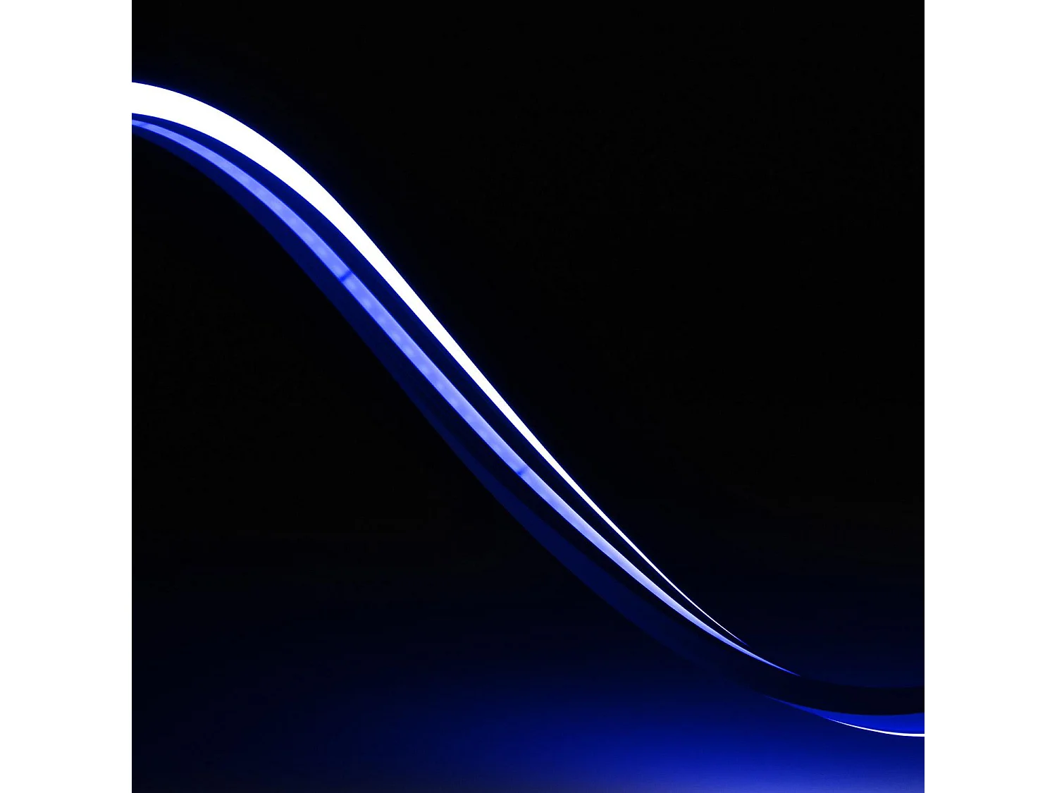 Striscia LED Neon 48V Blu 8W/m NFLEX6 IP65 Taglio 5cm 5 m