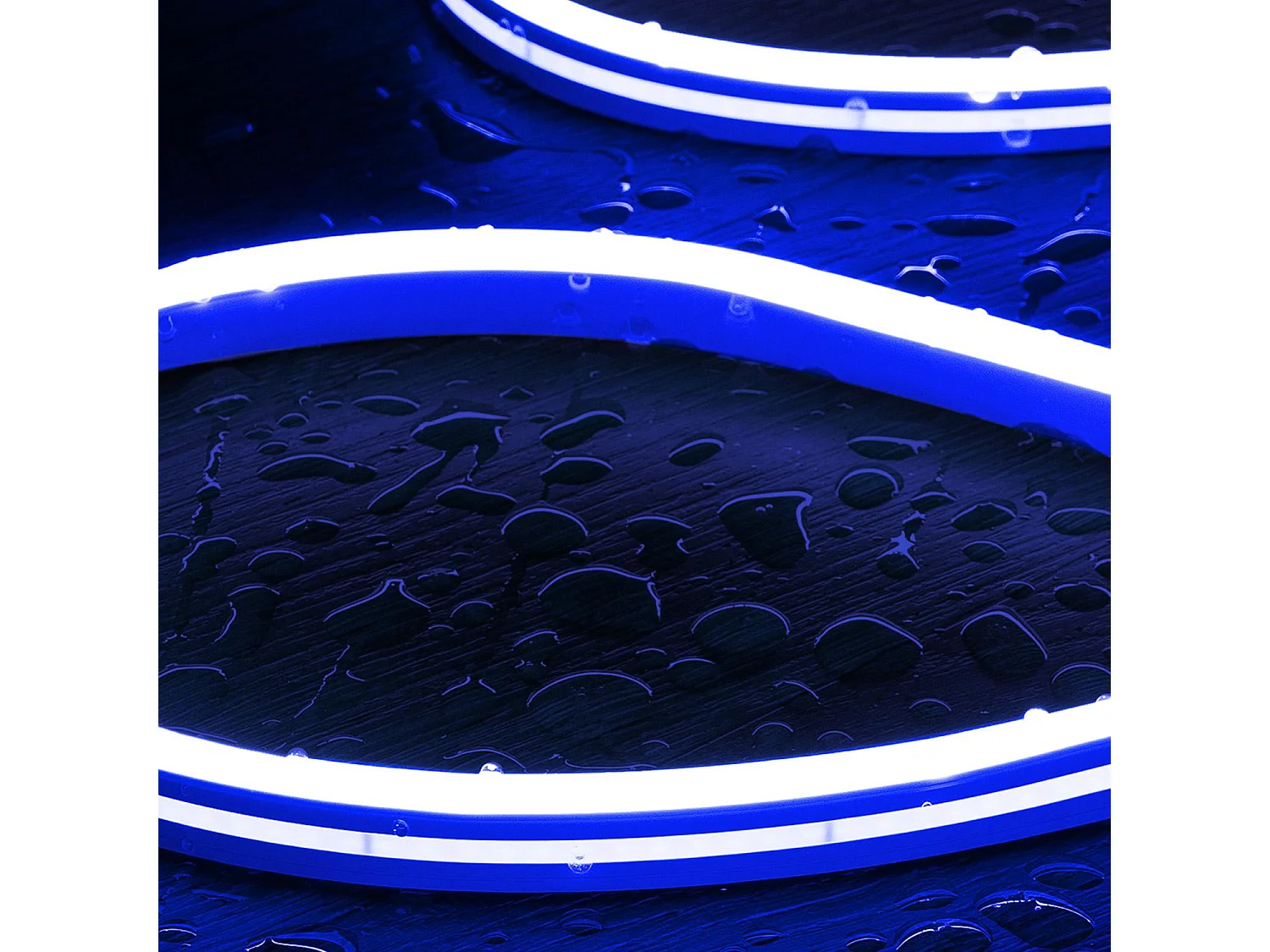 Striscia LED Neon 48V Blu 8W/m NFLEX6 IP65 Taglio 5cm 1 m