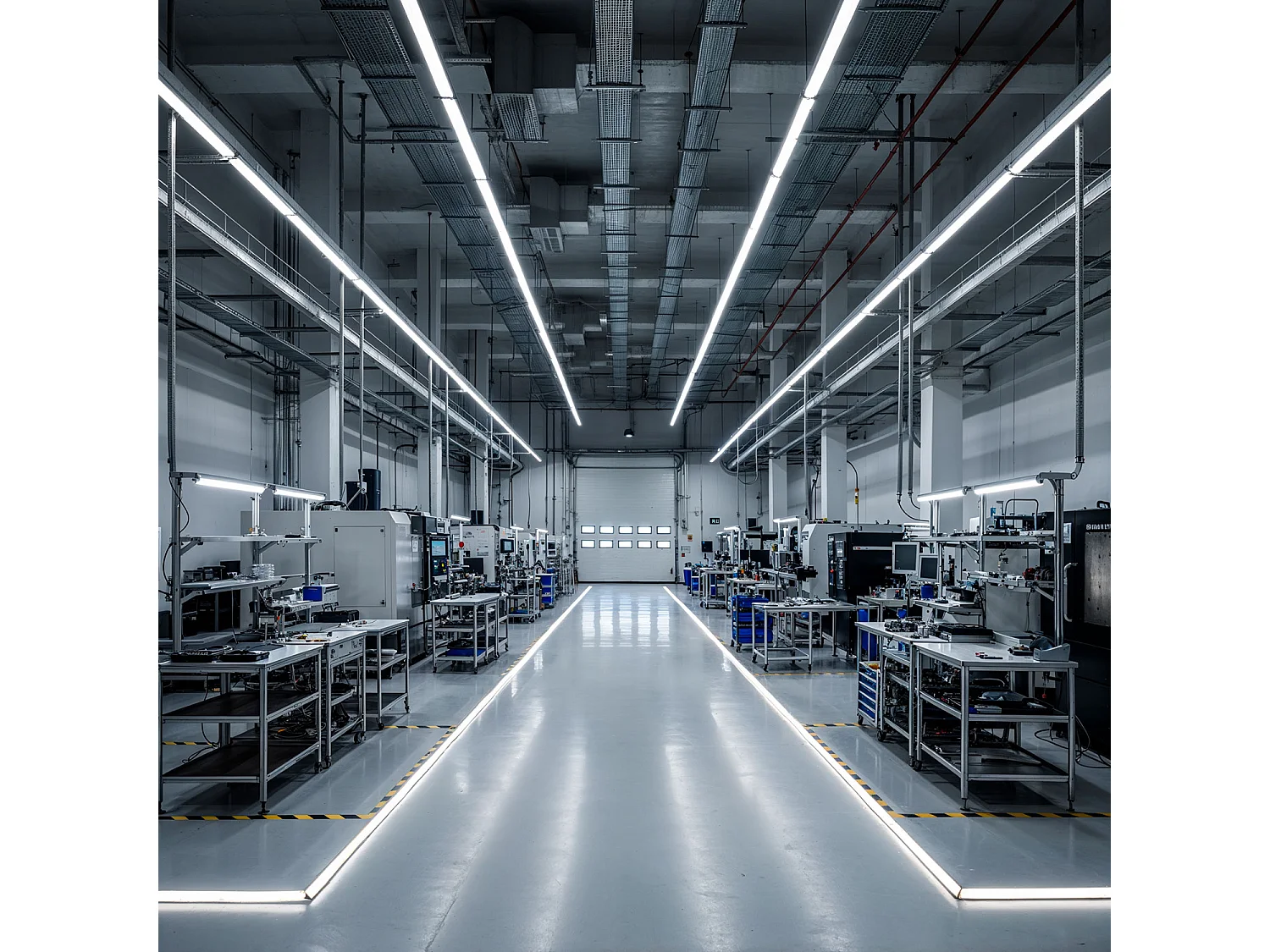 Striscia LED Regolabile 220V COB Autorettificata 320 LED/m 8W/m 720 lm/m Larga 12mm IP65 CRI90 Taglio 50cm 4000K Bianco Naturale 50 m