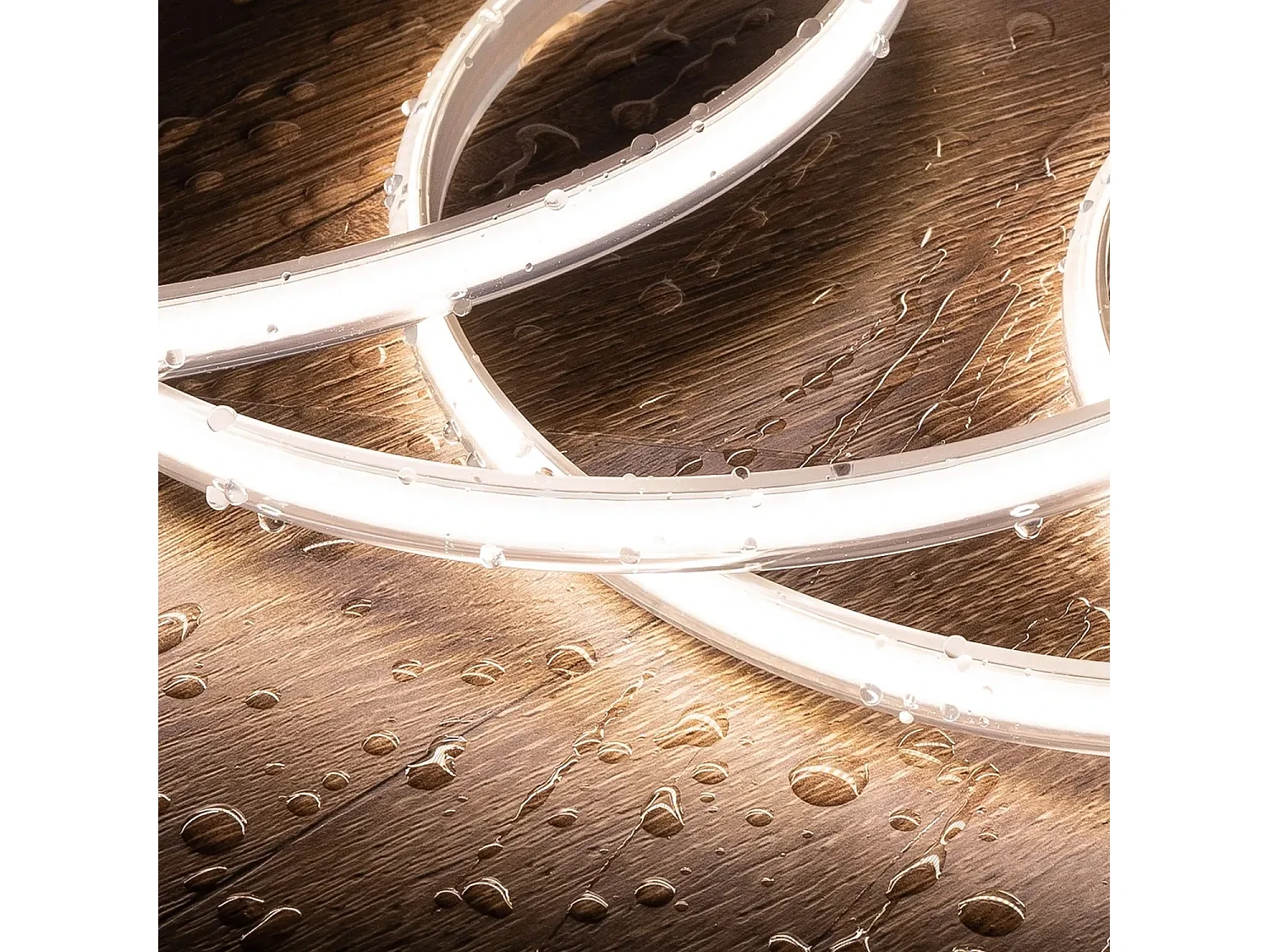 Tira LED Regulable 220V COB Autorrectificada 320 LED/m BOBINA 50m 8W/m 720 lm/m Ancho 12mm Corte 50cm IP65 CRI90 4000K Blanco Neutro