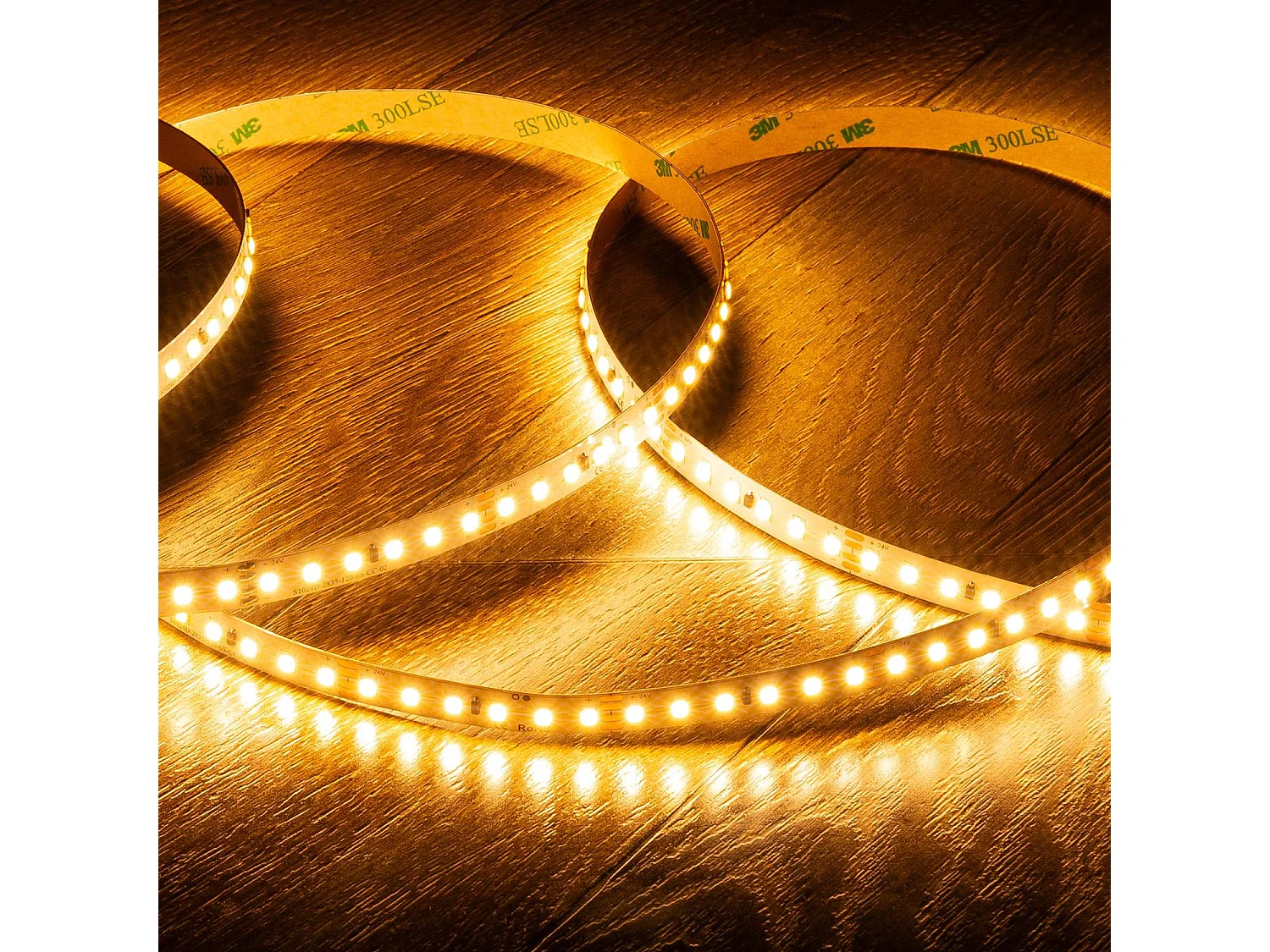 Ruban LED 24V SMD 120 LED/m BOBINE 20m Longue Distance 10W/m 1250lm/m Largeur 10mm Coupe 5cm IP20 5000K Blanc froid