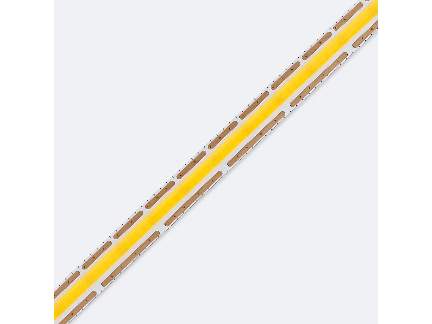 Ruban LED 12V COB 500 LED/m 5m 12W/m 960lm/m Largeur 8mm FreeCut IP20 6000K Blanc froid