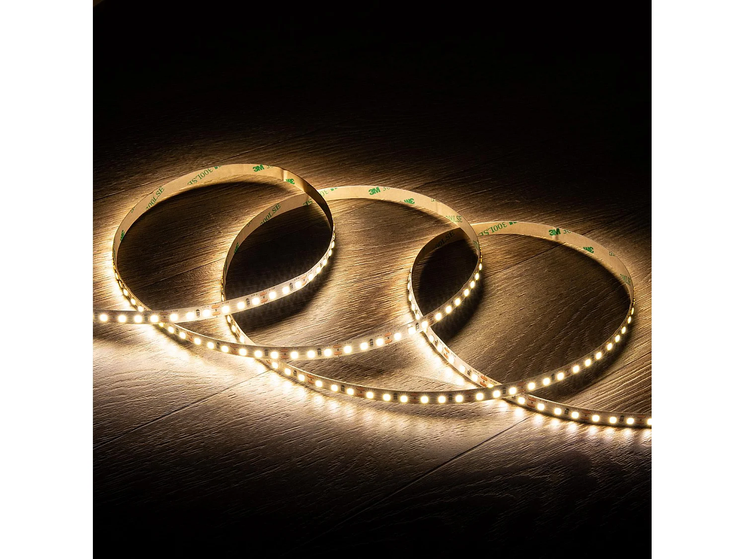 Ruban LED 12V SMD 120 LED/m 5m 10W/m 1000lm/m Largeur 8mm Coupe 2.5cm IP20 4000K Blanc neutre