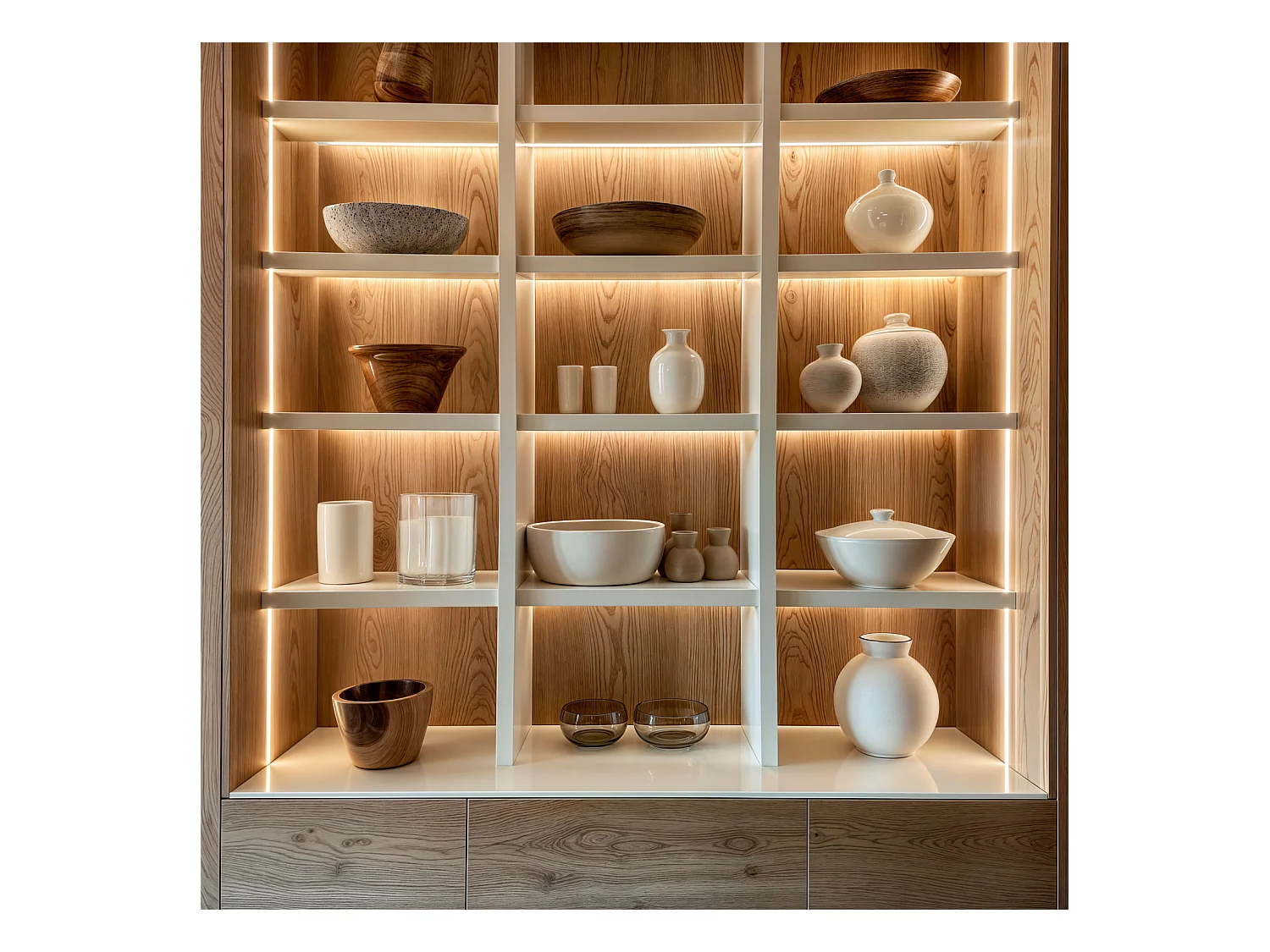 Profilé Néon SFLEX 30x20 Courbe Verticale pour Rubans LED IP20 jusqu'à 17,5 mm 20 m