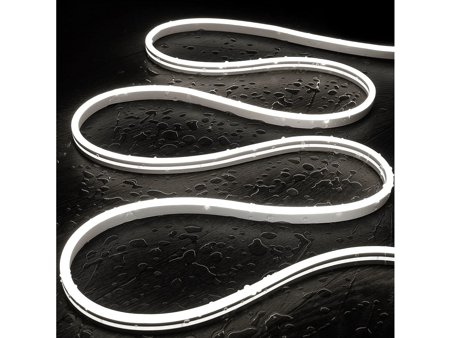 Ruban LED Néon 48V Blanc Froid 8W/m Coupe 5cm IP65 NFLEX6 Sur mesure 5 m