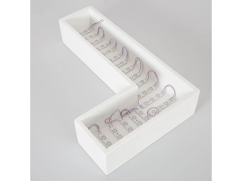 Module LED 20 Pièces 24W IP65 24V DC pour Enseignes Publicitaires 2.5m 4500K Blanc neutre