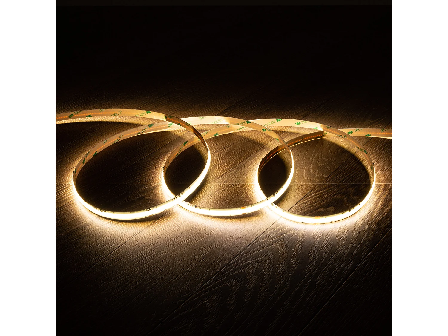 Tira LED Digital SPI 24V COB 360 LED/m 5m Ancho 10mm Corte 8 cm IP20 3000K Blanco Cálido