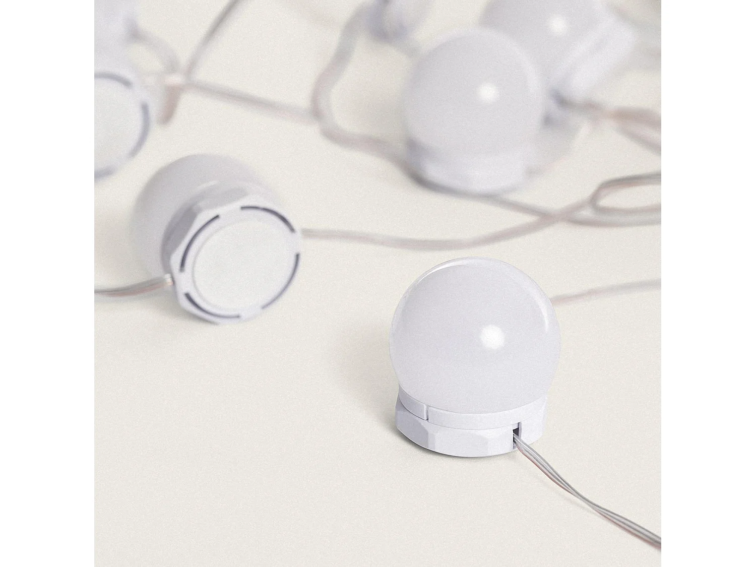 Pack 10 Luces LED Espejo Adhesivas Camerino