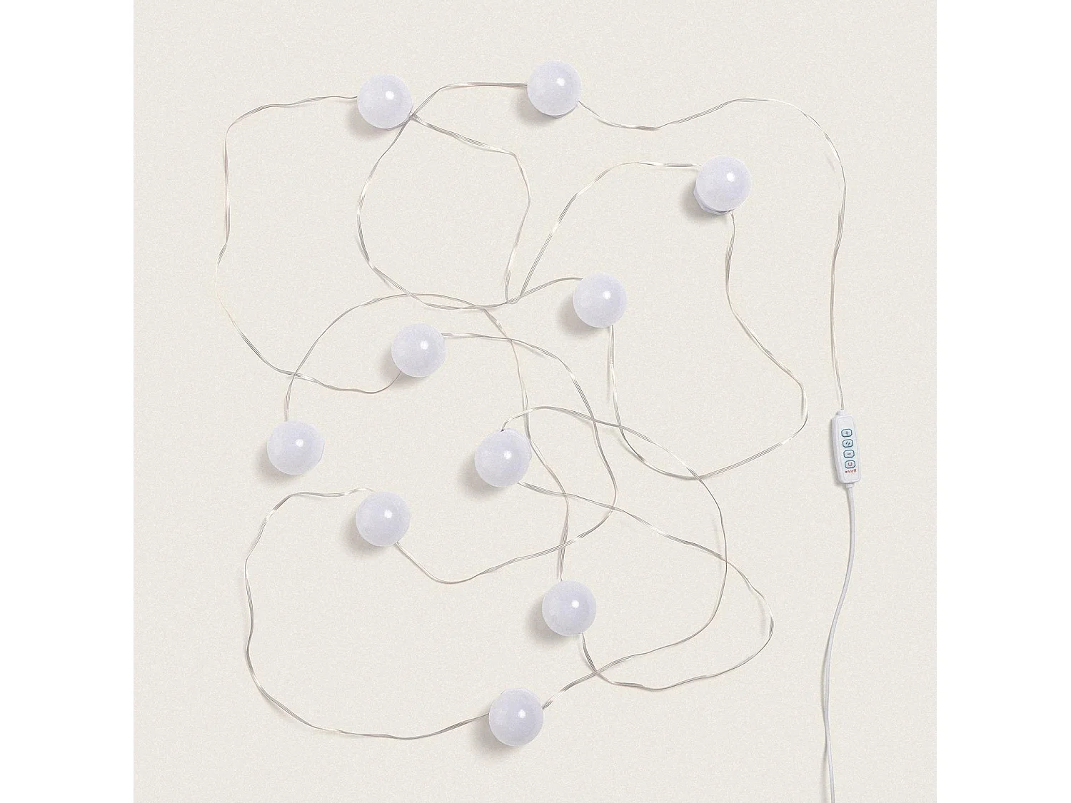 Pack 10 Luces LED Espejo Adhesivas Camerino