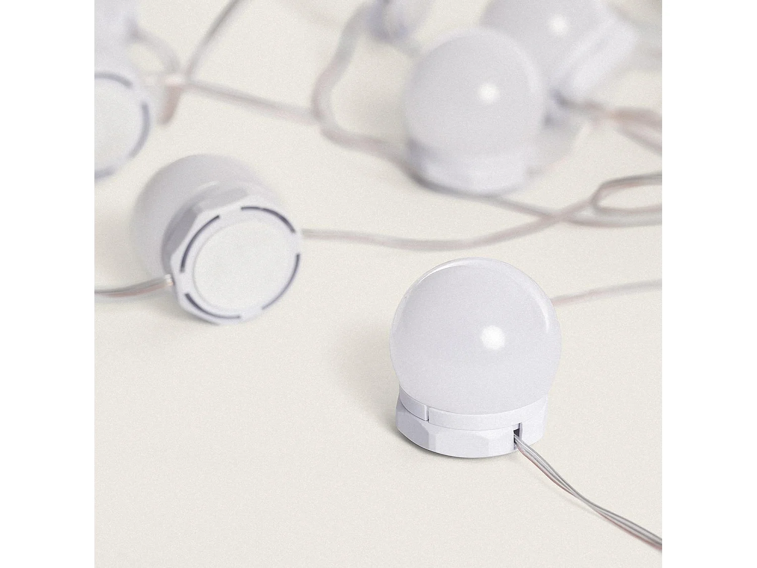 Pack 10 Luces LED Espejo Adhesivas Camerino