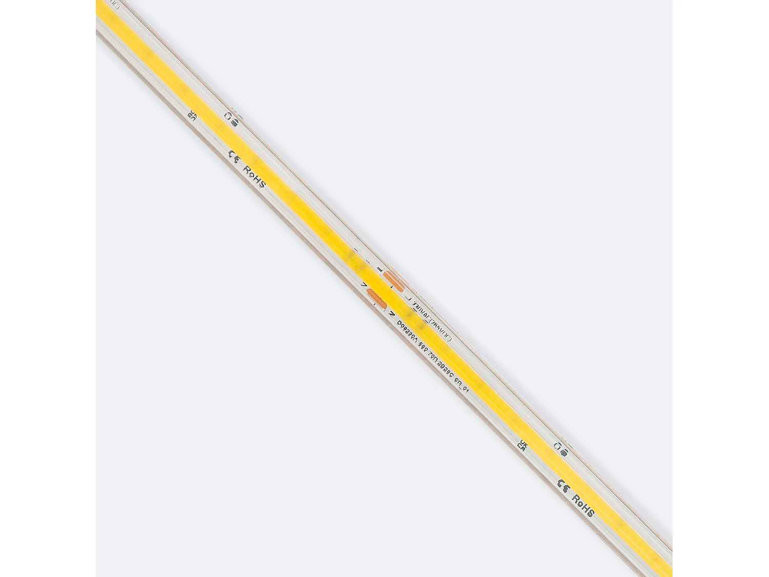 Ruban LED Dimmable 220V COB Auto-redressement 560 LED/m 14W/m 1250lm/m SILICONE FLEX IC2 Largeur 10mm Coupe 10cm IP65 Sur mesure 2200K Super chaud 20 m