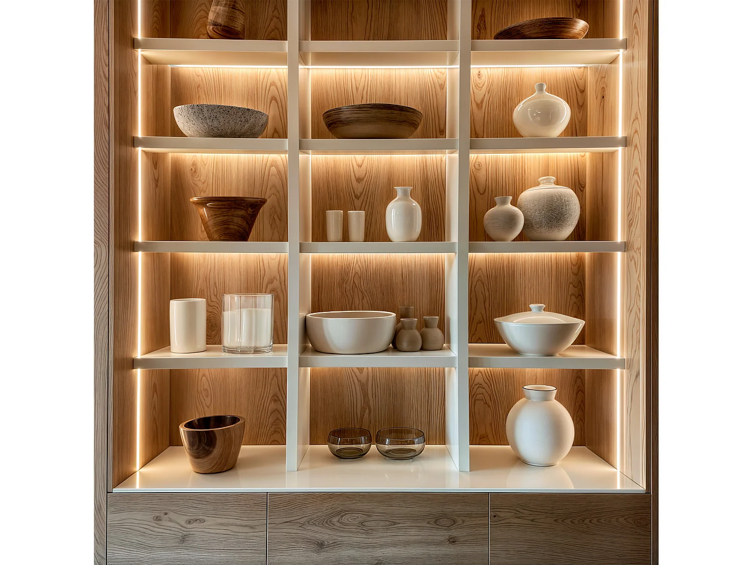 Profilé Néon SFLEX 30x20 Courbe Verticale pour Rubans LED IP20 jusqu'à 17,5 mm 2 m