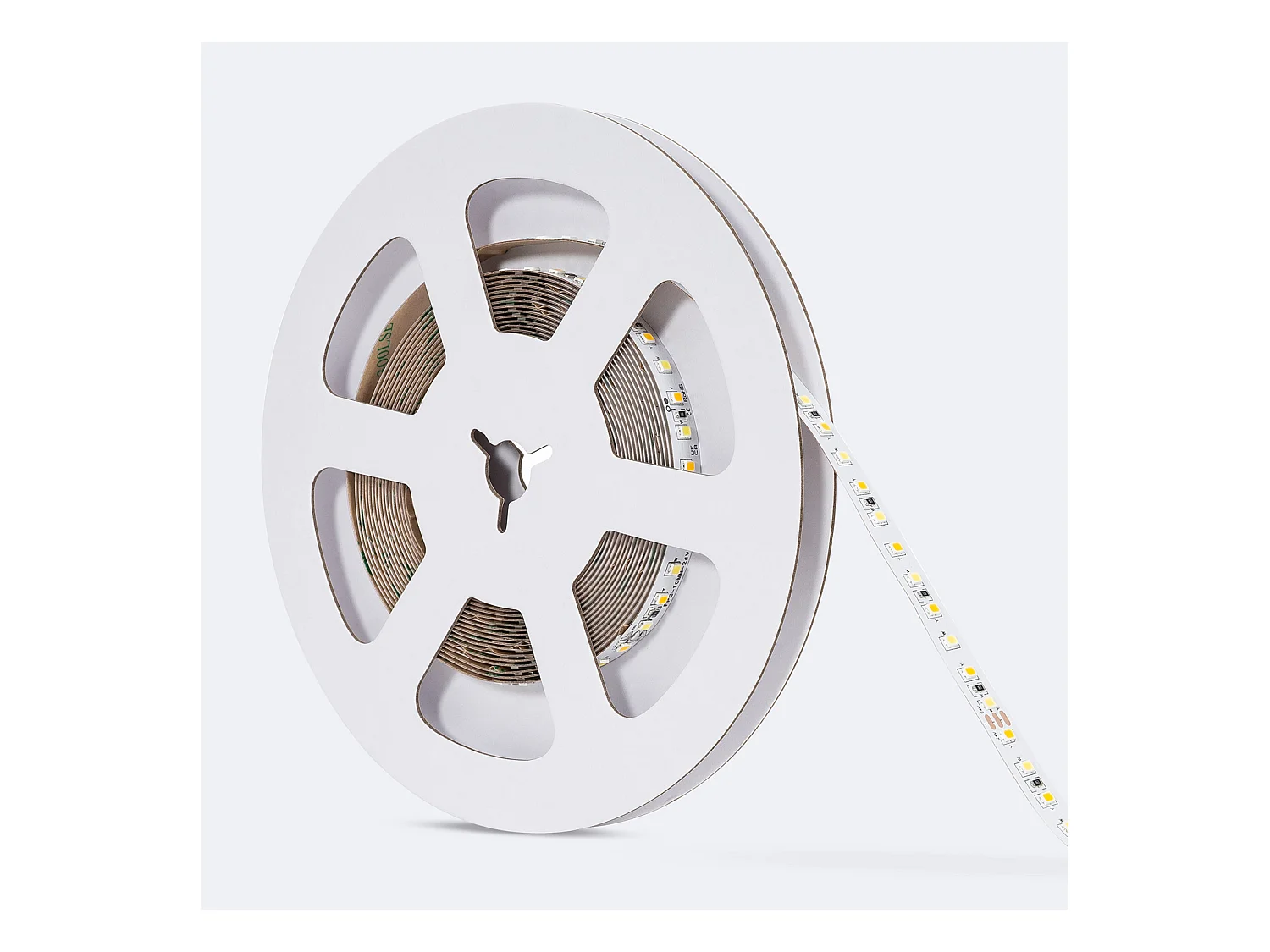 Ruban LED 24V SMD CCT 120 LED/m 5m 10W/m 800lm/m Largeur 10mm Coupe 10cm IP20 CCT