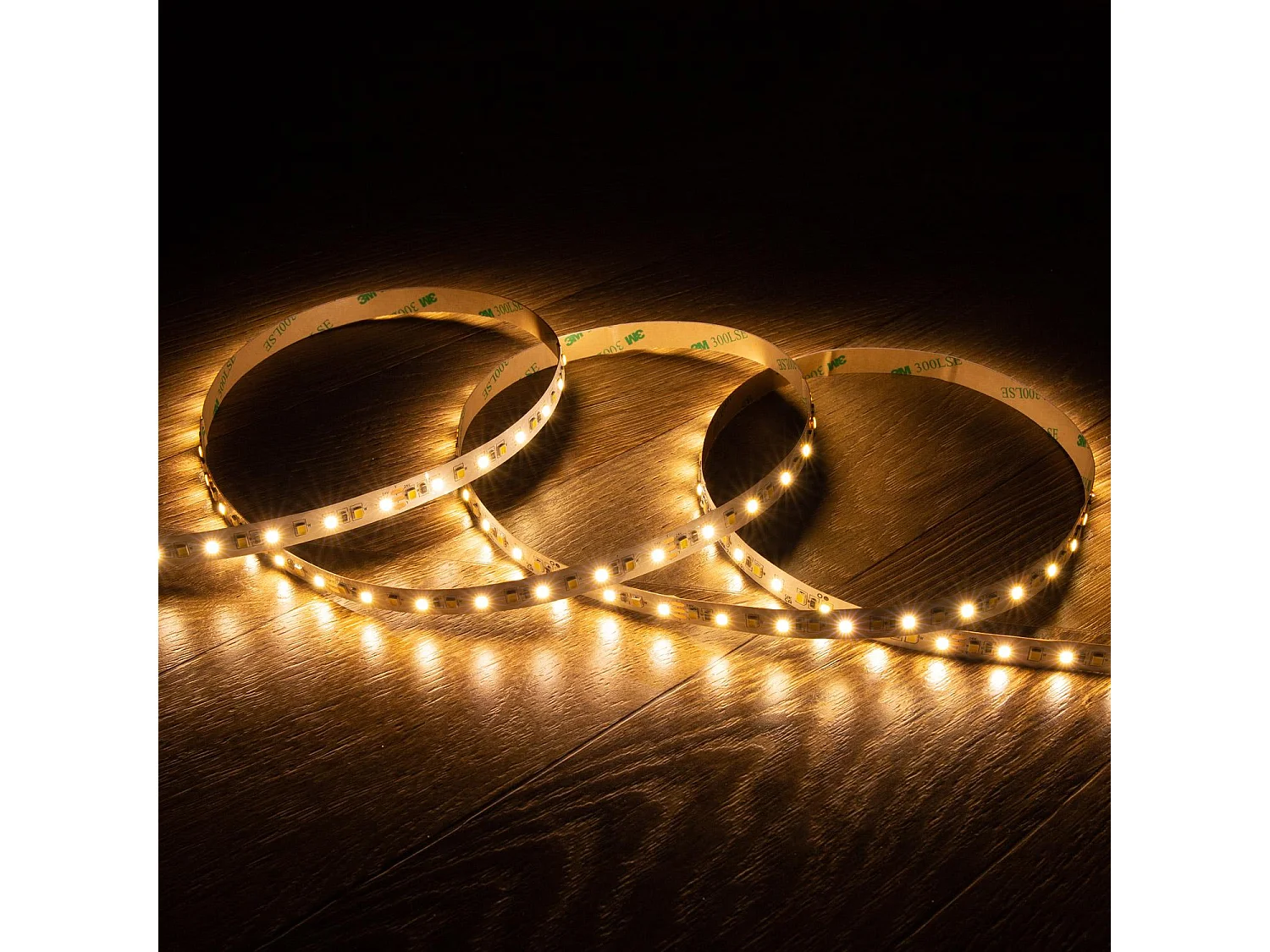 Ruban LED 24V SMD CCT 120 LED/m 5m 10W/m 800lm/m Largeur 10mm Coupe 10cm IP20 CCT