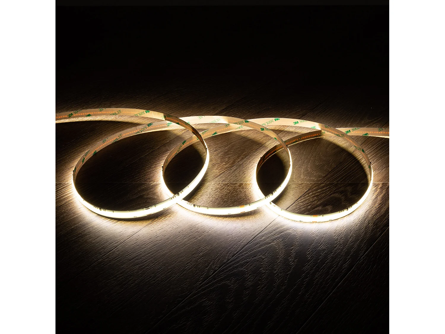 Ruban LED Digital SPI 24V COB 360 LED/m 5m Largeur 10mm Coupe 8 cm IP20 4000K Blanc neutre