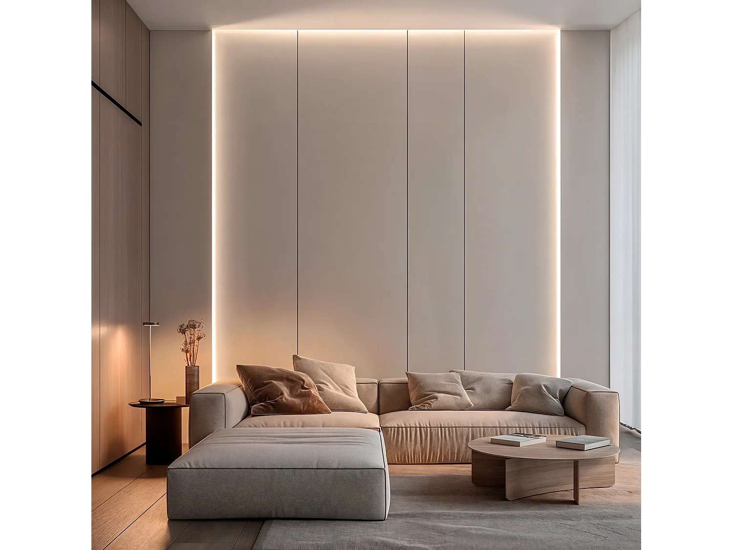 Tira LED 24V WCOB 256 LED/m 5m 10W/m 1100lm/m Ancho 8mm Corte 3.2cm IP20 CRI90 6000K Blanco Frío