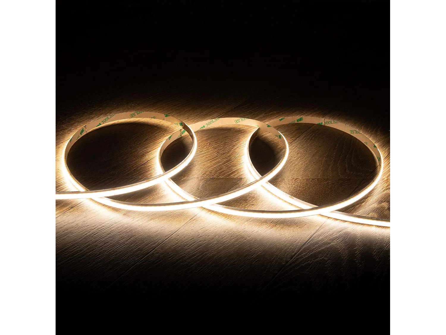 Tira LED 24V WCOB 256 LED/m 5m 10W/m 1100lm/m Ancho 8mm Corte 3.2cm IP20 CRI90 4000K Blanco Neutro