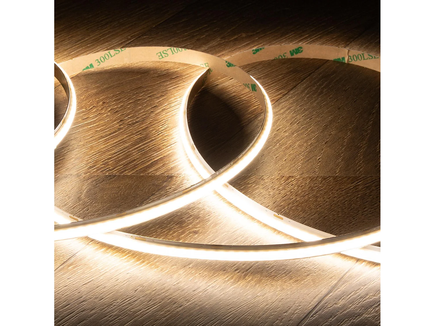 Tira LED 24V WCOB 256 LED/m 5m 10W/m 1100lm/m Ancho 8mm Corte 3.2cm IP20 CRI90 4000K Blanco Neutro