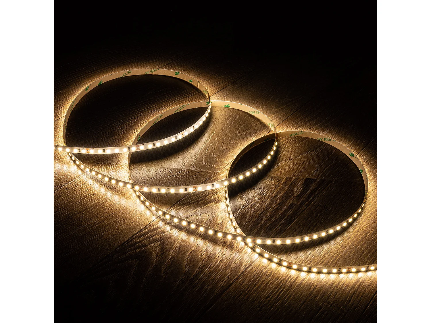 Ruban LED 24V SMD 120 LED/m 5m 10W/m 1000lm/m Largeur 8mm Coupe 5cm IP20 4000K Blanc neutre