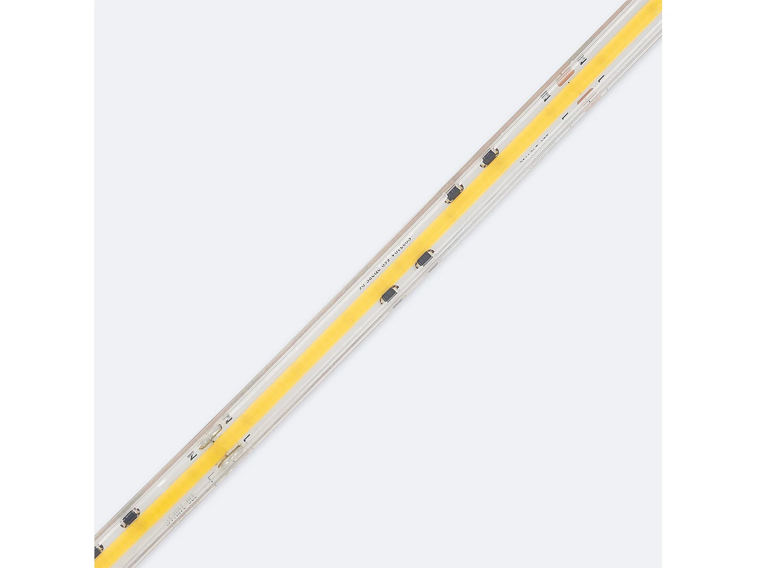 Ledkia Ruban LED Auto-Redressement 220V AC COB 560 LED/m Blanc Neutre IP65 Silicone FLEX Largeur 10mm Coupe tous les 10 cm