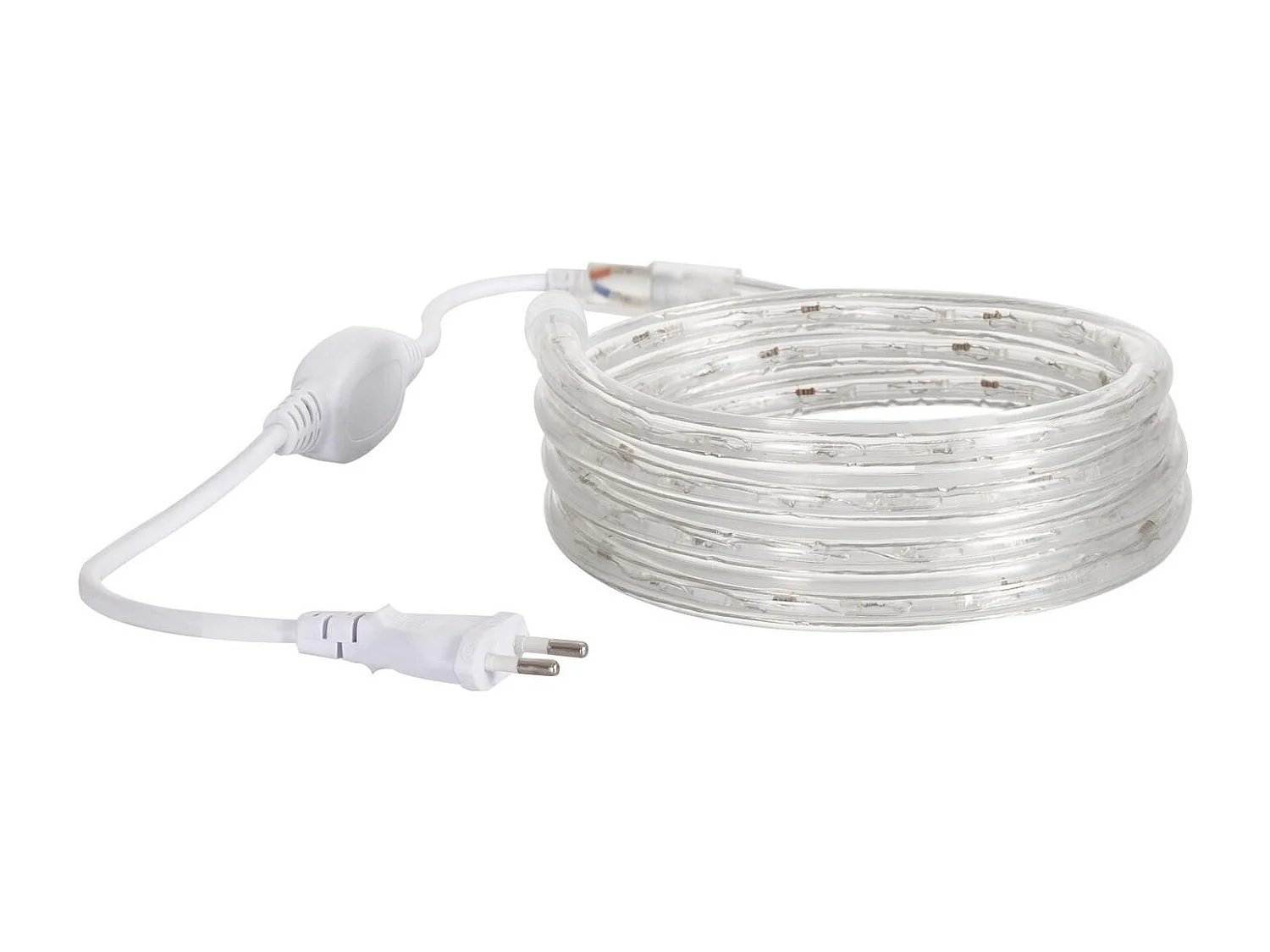 Manguera LED Redonda 220V AC 36 LED/m Blanco Neutro IP65 a Medida Corte cada 100 cm 4 m