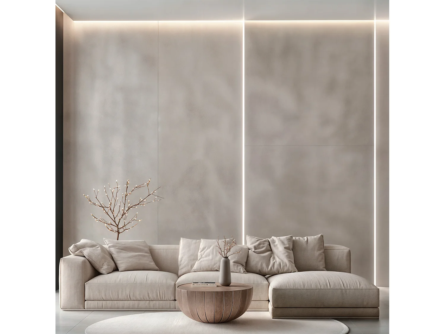 Profilé Néon SFLEX 15x13 Semi-Circulaire Courbe Verticale pour Rubans LED IP20 jusqu'à 10 mm 2 m