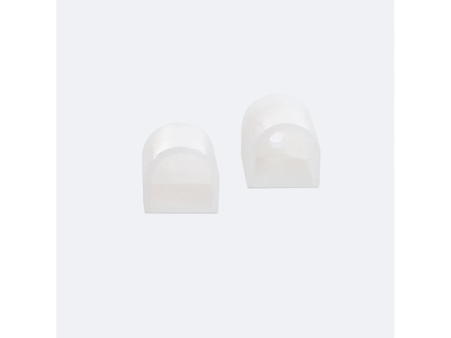 Profilé Néon SFLEX 15x13 Semi-Circulaire Courbe Verticale pour Rubans LED IP20 jusqu'à 10 mm 2 m