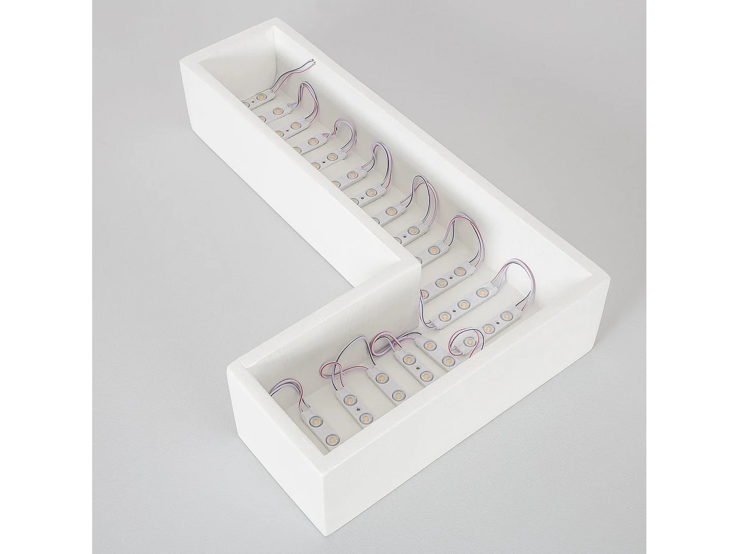 Module LED 20 Pièces 24W IP65 24V DC pour Enseignes Publicitaires 2.5m 5000K Blanc froid