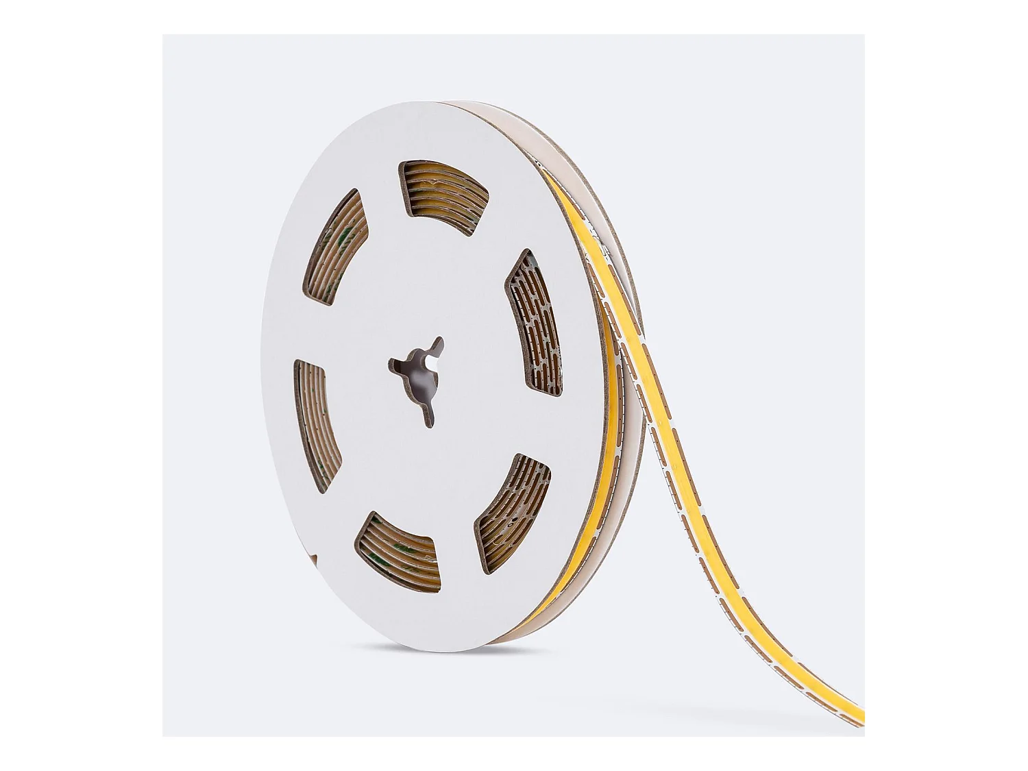 Ruban LED 12V COB 500 LED/m 5m 12W/m 960lm/m Largeur 8mm FreeCut IP20 2200K Super chaud