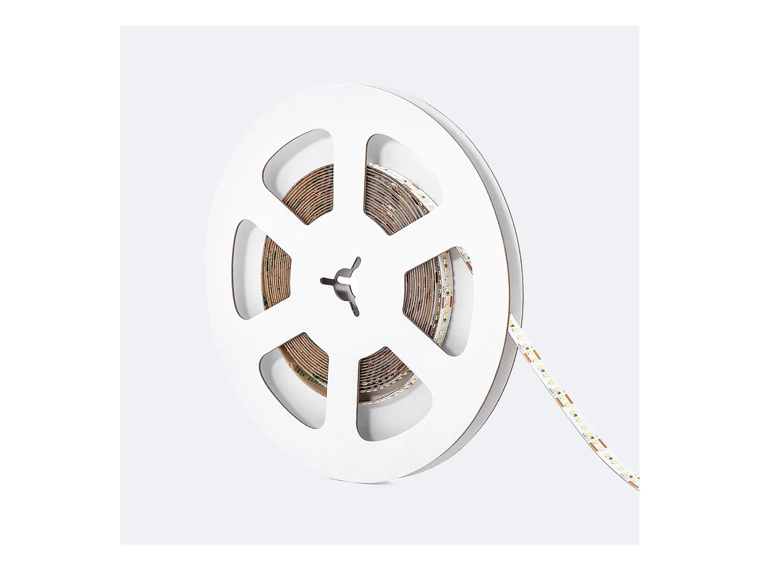 Ruban LED 24V SMD 252 LED/m 5m 12W/m 1200lm/m Largeur 8mm FreeCut IP20 CRI90 2700K Blanc chaud