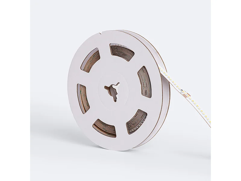 Tira LED 24V SMD CCT 280 LED/m 5m 12W/m 1200lm/m Ancho 10mm Corte 5cm IP20 CRI90 CCT