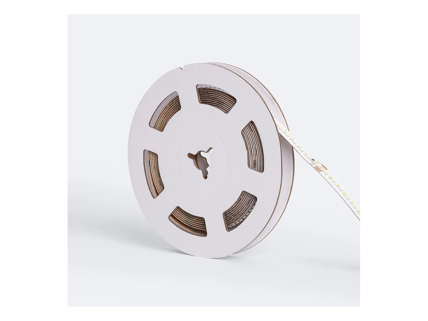 Ruban LED 24V SMD CCT 280 LED/m 5m 12W/m 1200lm/m Largeur 10mm Coupe 5cm IP20 CRI90 CCT