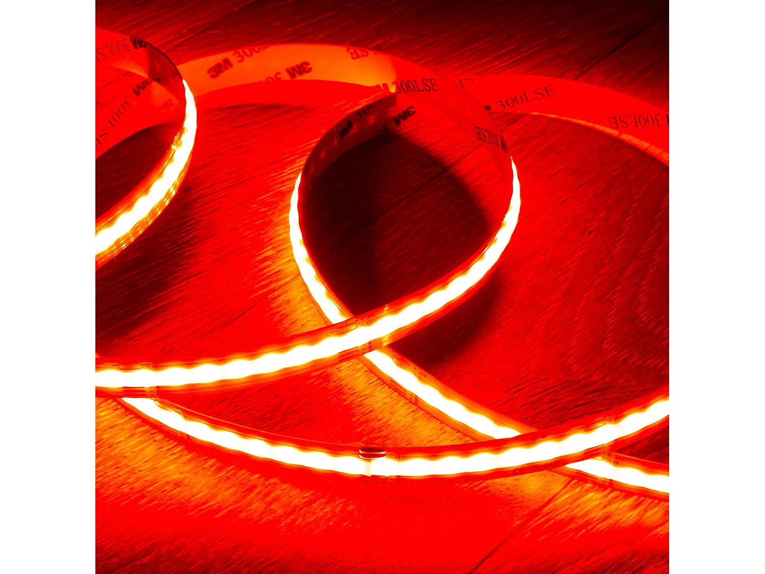 Tira LED 24V RGBW COB 420 LED/m 5m 24W/m Ancho 12mm Corte 5cm IP20 CRI90 RGBW