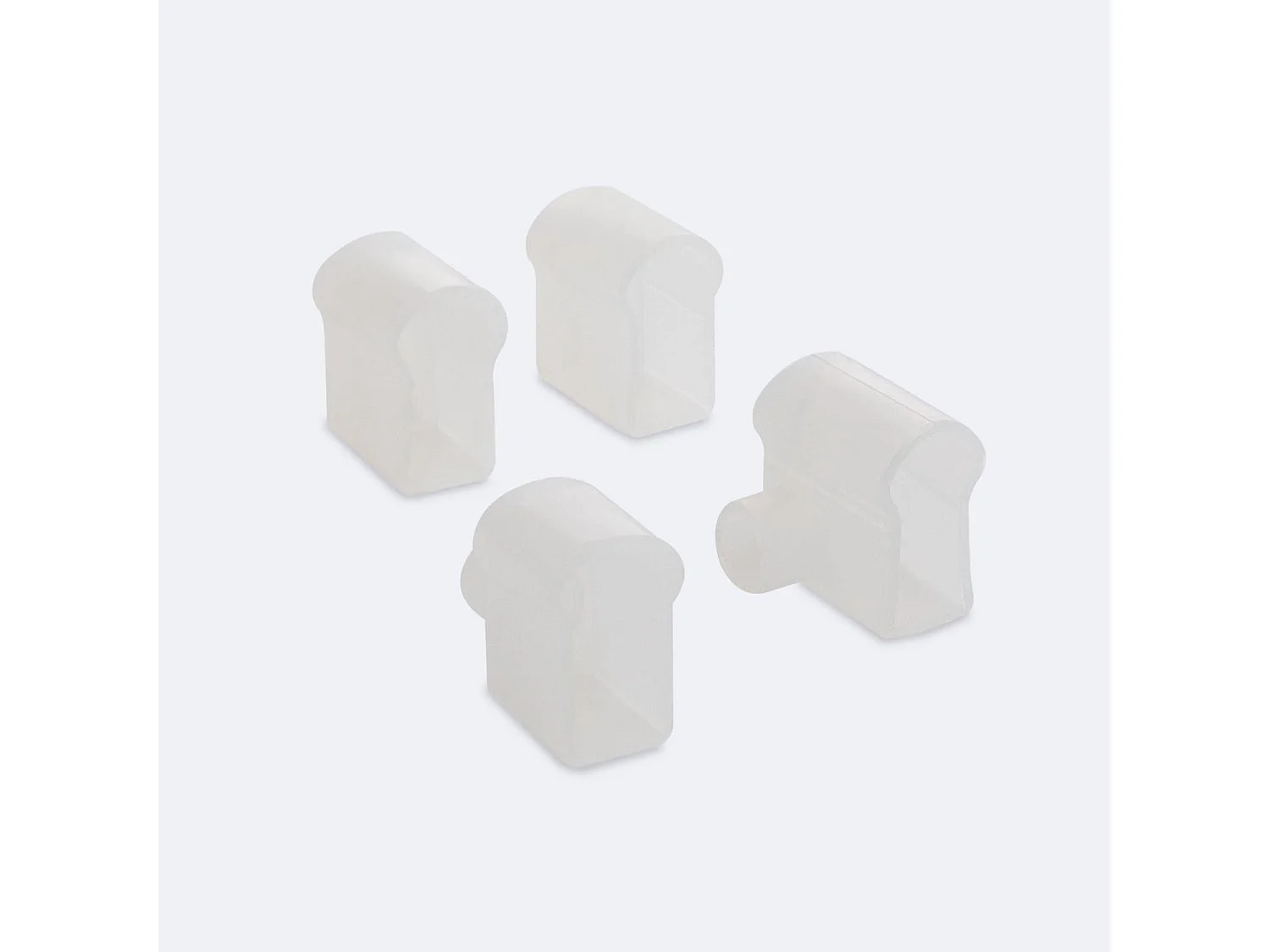 Profilé Néon SFLEX 8x17 Courbe Latérale pour Rubans LED IP20 jusqu'à 8 mm 20 m