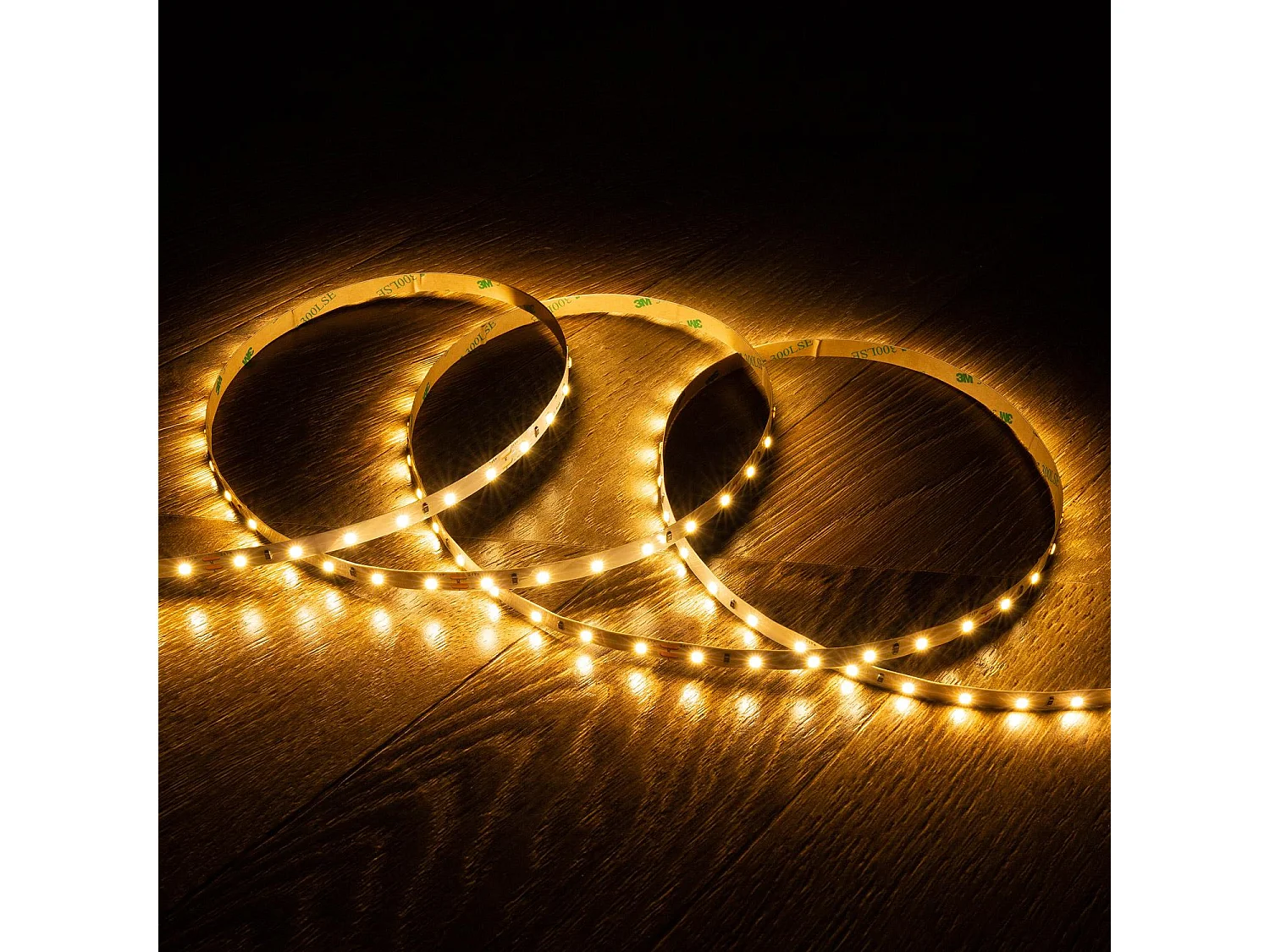 Ruban LED 24V SMD 60 LED/m 5m 5W/m 500lm/m Largeur 8mm Coupe 10cm IP20 2200K Super chaud