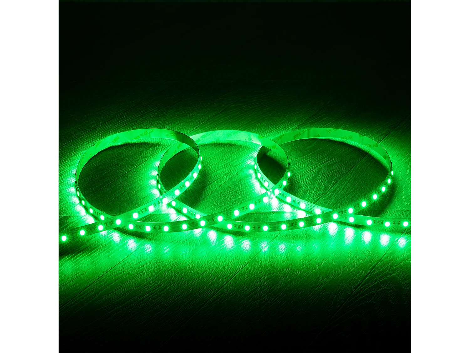 Ruban LED 24V RGBWW SMD 60LED/m 5m 20W/m Largeur 12mm Coupe 10cm IP20 RGBWW