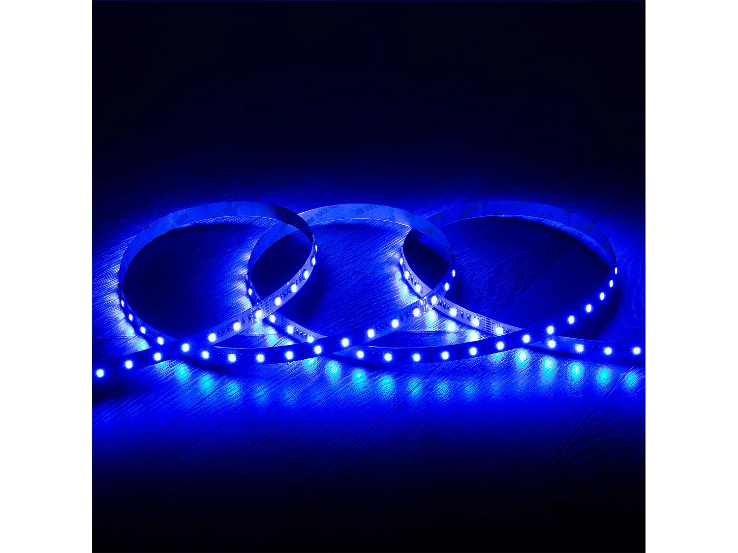 Ruban LED 24V RGBWW SMD 60LED/m 5m 20W/m Largeur 12mm Coupe 10cm IP20 RGBWW