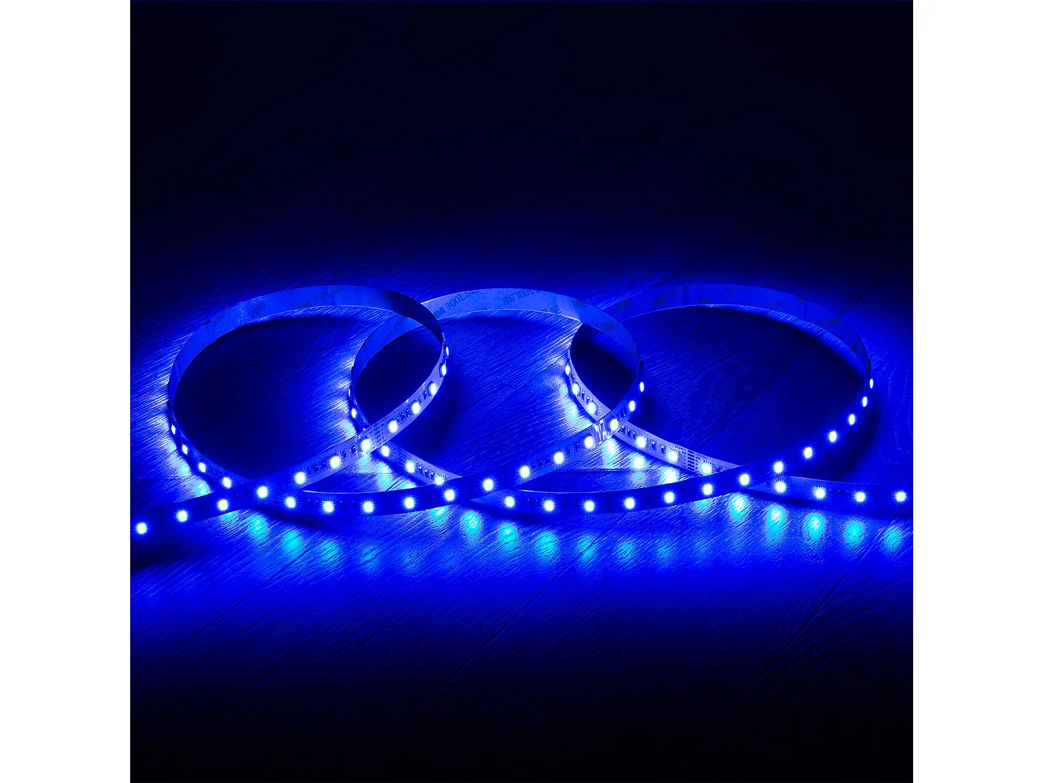 Ruban LED 24V RGBWW SMD 60LED/m 5m 20W/m Largeur 12mm Coupe 10cm IP20 RGBWW