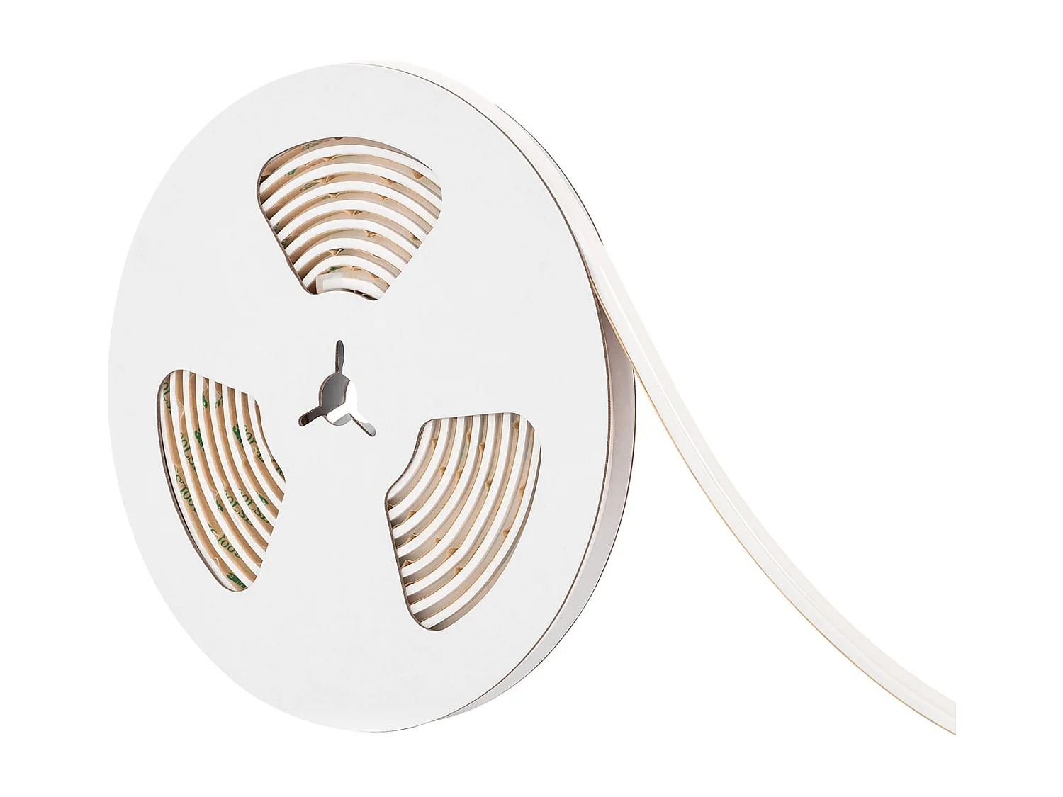 Tira LED 24V WCOB 252 LED/m 5m 12W/m 1080lm/m Ancho 10mm FreeCut IP65 CRI90 SILICONE FLEX 2200K Súper Cálido