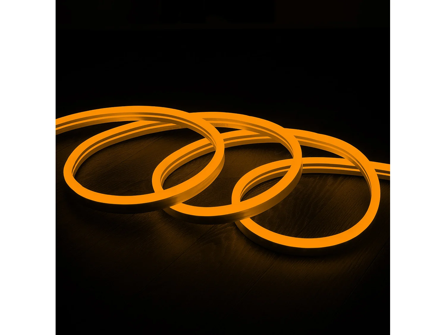 Striscia LED Neon 11 W/m RGB 220V AC 60 LED/m Semicircolare 180º IP67 Taglio su Misura ad ogni 100 cm 6 m