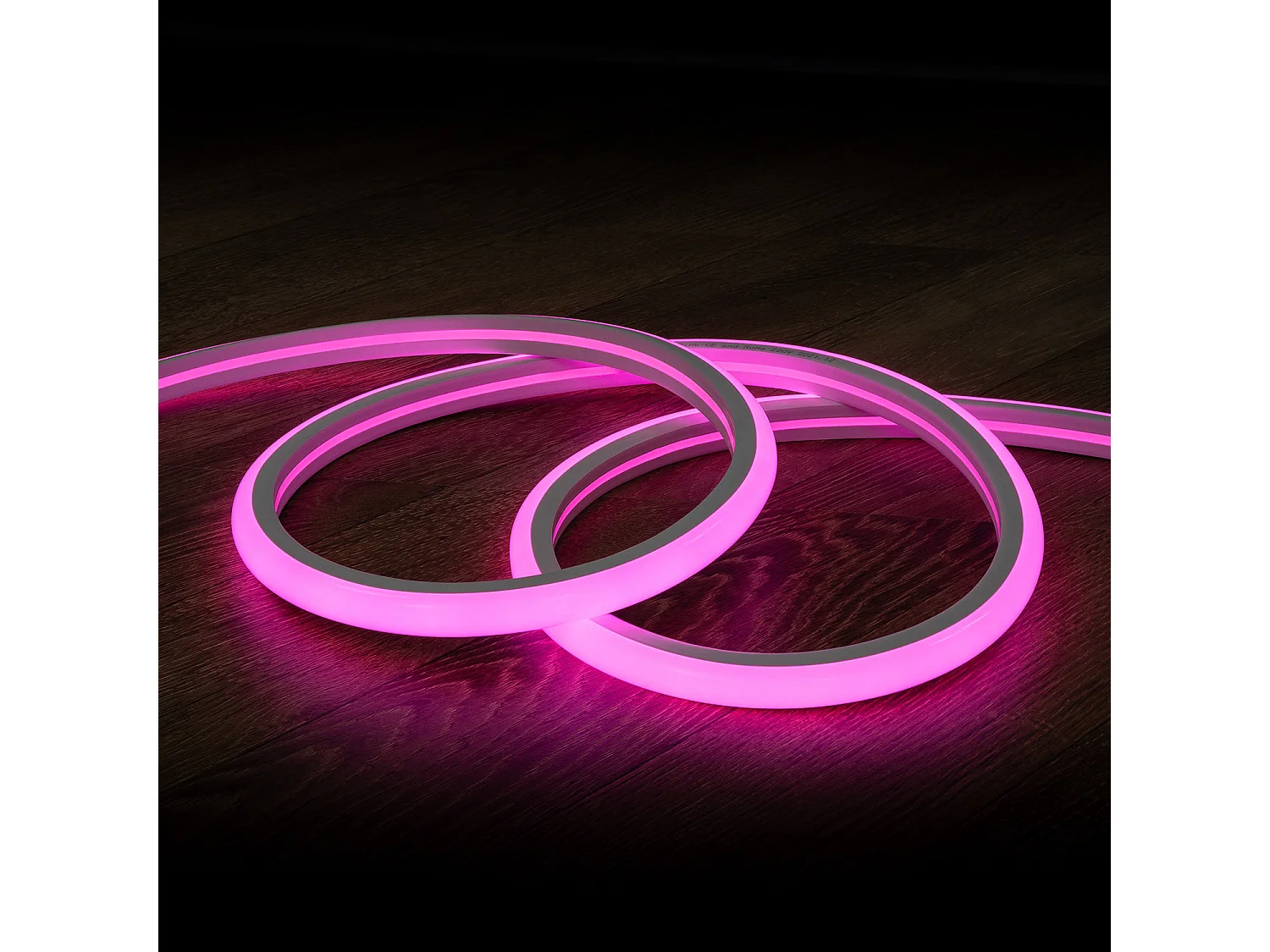 Tira LED Neón Regulable 220V Rosa Semicircular 180 9W/m Corte 100cm IP67 a Medida 1 m