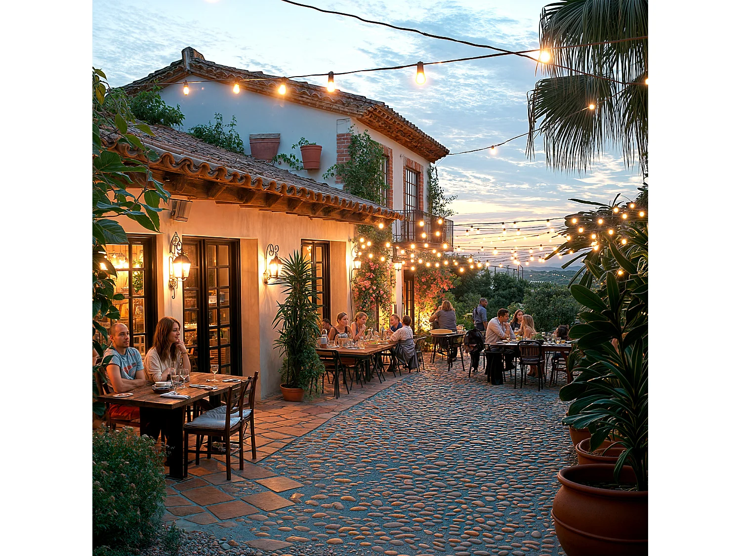 Guirnalda Luces Exterior con 10 Portalámparas B22 10m Negro IP44 Negro