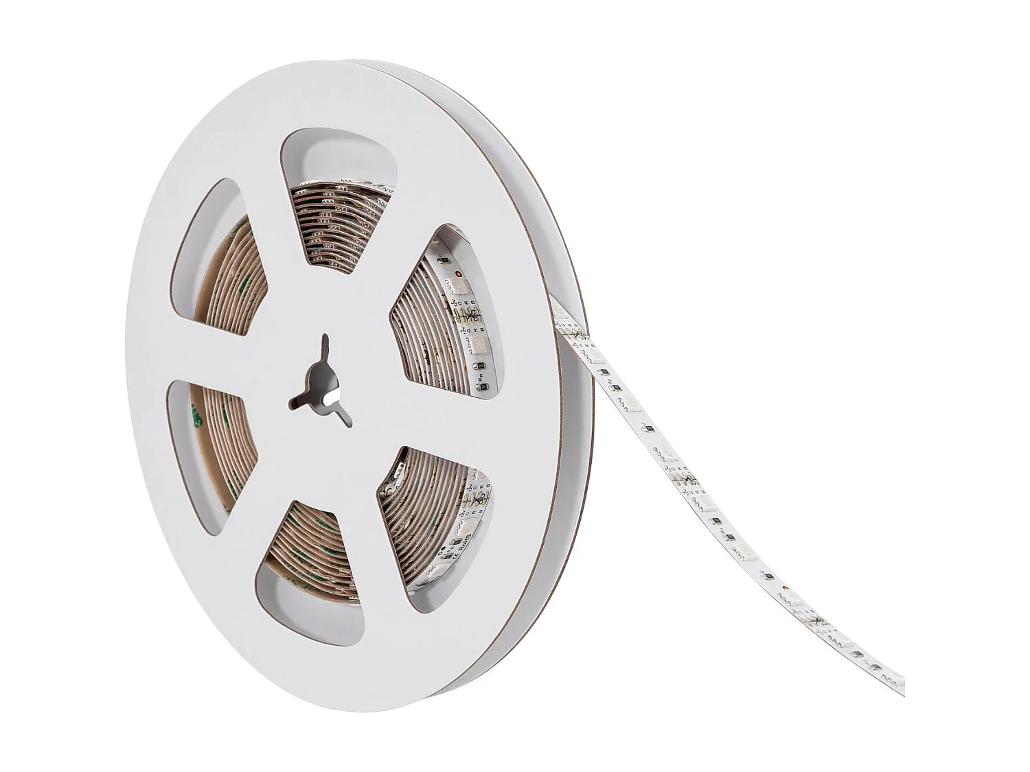 Tira LED 12V RGB SMD 60 LED/m 5m 9W/m Ancho 10mm Corte 5cm IP20 RGB