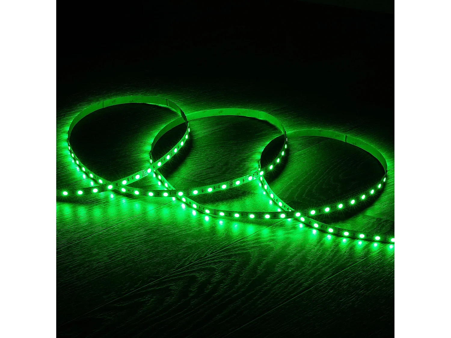 Tira LED 12V RGB SMD 60 LED/m 5m 9W/m Ancho 10mm Corte 5cm IP20 RGB